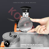 Nameplate Label Printer Semi Automatic hine Metal Aluminum Alloy Name Plate Engrave Emer Marking Tool