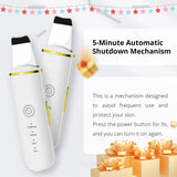 KKS beauti product professional face beauty care salon ultrasonic facial lift sonic skin scrubber spatula