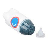 Electric Baby Nose Cleaner Backflow Prevention Baby Nasal Aspirator Cartoon Appearance 3 Suction Strength Colorful Light for