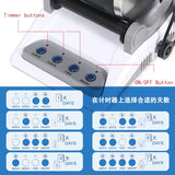 220V Kit DIY Electric Rock Tumbler Toy with Rough Gemstones Grits for Adult Kids Polishing hine