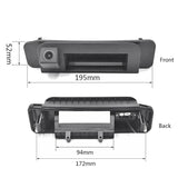 1 Set Rear View Reversing Camera Adapter Kit - Update Screen System for Mercedes-Benz C-Class W205 2015-2018 Cars
