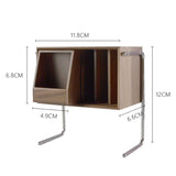 1/6 Scale Miniature Dollhouse Magazine Cabinet Mini Bookshelf For s Blyth Doll House Furniture Ac