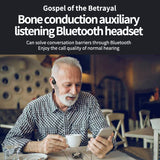 Bone Conduction Headphones Microphone Bluetooth Wireless Headset Noise-Canceling Office Bussiness Commerciall Teaching/Learning