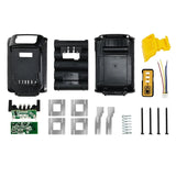 18V/20V 4.0Ah 5.0Ah 10-Cell 18650 Plastic Case Replacement for Cover Broken Battery Shell Repair Kit
