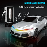 2024 1:16 Simulation New Energy 20km/h High-speed Drift Wireless Remote Control Car Toy Children's Gift