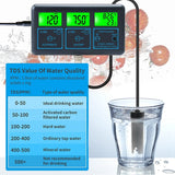 Tuya Wifi 7 In 1 Quality Tester Multi-Parameter Water Analyzer Digital PH/ORP/EC/Temperature Monitor Meter