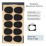 10pcs Sax Mouthpiece Patches Cushions Alto Cushion Pads for Alto/Tenor Saxophone Head