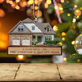 Tree Pendant New Home Ornament House Warming Keepsake Versatile Festive Acrylic Christmas Decorations