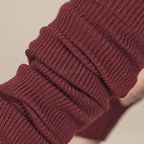 1 Pair Warm Yoga Women Winter Professional Sports Leggings Long Tube Over The Knee Pilates Socks Leg Protection