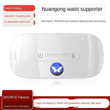 Warm guard dysmenorrhea care heating vibration massage belt charging waist massaging device