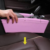 Gap Filler Side Pocket Organizer Seat Crevice Storage Box For Smartphone Coin Wallet Key Car