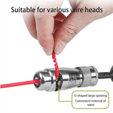 Stripping and Twisting Tool, Electric Stripper,Electrician Tool Set,Portable Wire Nuts Twister for Power Drill
