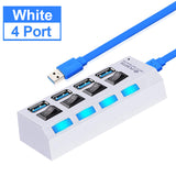 Micro 3.0 4 7 Port Super High Speed Use Power Adapter Hub for Laptop PC Computer(Hab USB Mikro 2.0 / 3.0)USB 集线器