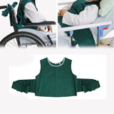 Wheelchair Fixed Vest Seat Belt Sitting Lying Dual-use Cotton Restraint Suit Manic Patient Elderly Nursing Supplies