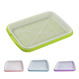 3Pcs/Set Soilless Culture Beans Hydroponics Seed Germination Tray Seedling Sprout Plate Grow Nursery Pots Vegetable Sprouting Tr