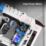 21V Rechargeable Electric Shooter Straight Door Code Air Nails F30 Lithium Battery Nail Gun Nailer