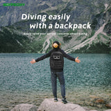 2024 New Portable Electric Ventilator Snorkels Scuba Diving and Snorkeg Underwater rescue fishing