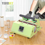 Tumbler Heat Press hine for 30oz/11oz/25oz/16oz Cups Support 2.6-3.4inch Diameter Adjustable Temperature 0-400 ℉ Timer 0-999s