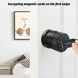 5-in-1 Unlock Smart Lock - Keyless Entry, Biometric Door Knob with Keypad, BT, Tuya App, Remote Control, Password, Fingerprint