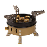 11000W Windproof Camping Gas Stove, Portable Outdoor Camping Furnaces Foldable Camping Gas Burners Backpacking Stove NEW