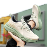 New mesh breathable, odor proof, anti slip running shoes, wear-resistant, ultra light, soft sole shock-absorbing men's sports shoes for couples, same style