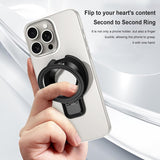 Mount Reusable Adhesive Stand Magnetic Phone Holder with 100 Degrees Rotation Iphone for Hands-free
