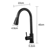 Mixer Tap Kitchen Faucet Smart Touch Sensor Faucets Kitchen Sink Hot Cold Taps 360 Degree Rotation Stainless Steel