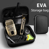 Resuxi 966 New Men's Reciprocating Electric Set, Home Oil Head Carving Hair Clipper, Multifunctional Shaver