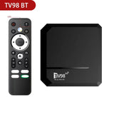 TV98 BT Android 12.0 TV Allwinner H313 Quad Core 2GB 16GB 4K 2.4G 5.0G WIFI Voice Remote Control Media Player Set Top Box
