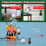 Portable Fish Finder Bluetooth Wireless Echo Sounder Sonar Sensor Depth Fishfinder for Lake Sea Fishing IOS& Android