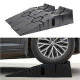 1 Pair Black 2500kg Heavy Ramps 900 Mm Long Anti-Slip Working Ramp Car Oil Changing Repair Maintenance Jacket Lift Tools