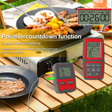 Smart Meat Digital Wireless Dual Probes Instant Read Magnetic Food Thermometer APP Control with Timing Alarm