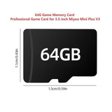 For Miyoo Mini Retro Handheld Game Console 64g 3.5 Inch Ips Screen Linux System Game Player Ch