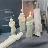 Life Series Mould Mother And Child Silicone Artistic Human Body Resin Epoxy Mold Candle Making