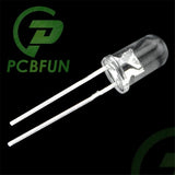 200pcs 100pcs 50pcs 5mm LED Light white hair yellowing Assorted Kit DIY LEDs Set electronic diy kit