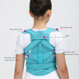 Portable Belt Brace Corset Back Corrector Belts Vest Column Posture Correction Unisex New