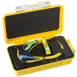 UPC- SC APC Single Mode 9/125um 1310/1550nm 1KM OTDR box, Fiber ring otdr cable,Fiber optic launch cable