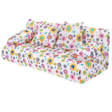 1 Set of Mini Furniture Model Foam Art Sofa Decor Doll House Furniture Micro Landscape Sofa