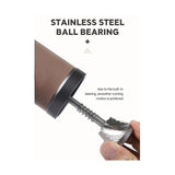 Grinder Portable Hand Grinder Hexagon Less Steel Ball Grinder Adjus