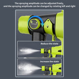 Cordless Replacement for RYOBI 20V Max Battery - Handheld Electric Paint Sprayer with 1000ML Container