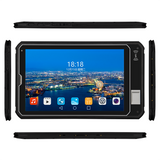 10.1inch three-proof waterproof mobile red tablet handheld Android 9.0 industrial PDAS