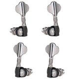 Open Gear Tuners For Guitar Parts hine Heads Tuning Pegs Chrome Bass New Practical