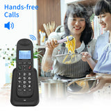 Expandable Cordless Phone System with 3 es Display Caller ID Hands-free Calls Intercom Conference Call Mute Function