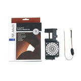 Silent Cooling Fan UpgradeKit for PlayStation2 Fat Console for SCPH-3XXXX&SCPH-5XXXX Models Enhanced Noctua Fan Braket,A