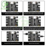 Data Detection USB Cable Tester Short Circuit On-Off Switching with LED indicator for iOS Android Test Board