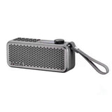 F60 Elderly FM Radio Rechargeable Plug in Dual Card Speaker Player Portable Bluetooth Speaker 3600mAh Battery Grey