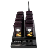 Reteks T112 wireless food dispenser with 20 channel card slot call queue and number device F9402A