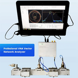 LibreVNA 2.0 100KHz-6GHz Network Analyzer,USB Based Full 2-Port with External Reference Input/Output,6-Layer PCB Measure
