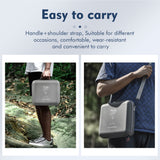 Storage Bag for DJI Ronin 3 Mini Stabilizer Portable Hand-held Travel Bag PU Waterproof Messenger Shoulder Bag for RS 3 Mini