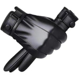 Universal Motorcycle Winter Men's Leather Outdoor Cycg Skiing Warmth Adjustable Waterproof Gloves Accessories Items